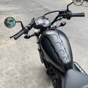 GHI ĐÔNG HARLEY MUSTACHE (25MM)