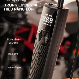 MÁY BƠM LỐP XE CẦM TAY LOBOO (CHÍNH HÃNG)