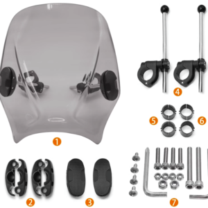 CHẮN GIÓ WINDSHIELD SCREEN UNIVERSAL