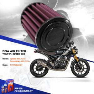 LỌC GIÓ DNA TRIUMPH SPEED 400 / SCRAMBLER 400X (CHÍNH HÃNG)